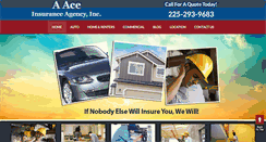 Desktop Screenshot of aaceinsurance.com